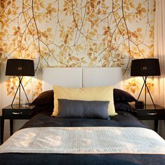 Wallpaper Modern Bedroom - Karbonix