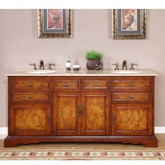 Watsonville 72 Inch Double Sink Bathroom Vanity Silkroad Exclusive - Karbonix