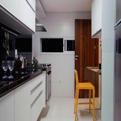 Best Inspirations : White And Black Theme Kitchen Design - Karbonix