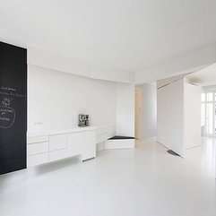 White Apartment Design Spacious Living Space Ideas Viahouse - Karbonix