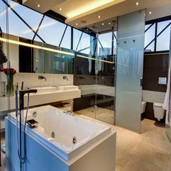 Best Inspirations : White Bathtub And Washbasmodern Bathroom - Karbonix