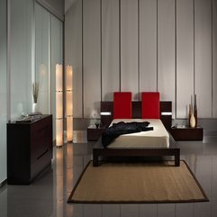 White Bedroom Design With Minimalist Bed Beautiful Lighting Looks Cool - Karbonix