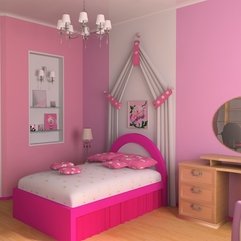 White Bedroom Fancy Pink - Karbonix