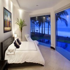Best Inspirations : White Bedroom Night View - Karbonix
