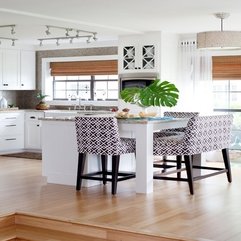 White Brown Kitchen Minimalist Modern - Karbonix