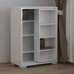 Best Inspirations : White Cd Dvd Storage With Sliding Rack Unique Glooss - Karbonix