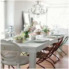 White Dining Room Design - Karbonix