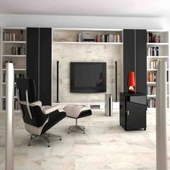 White Floor Living Room Cool Inspiration - Karbonix
