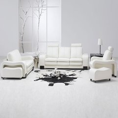 White Floor Living Room Luxurious Luxurious - Karbonix
