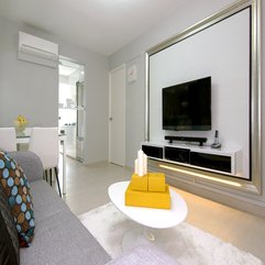 Best Inspirations : White Gray Yellow Living Room Decor Fascinating Design - Karbonix