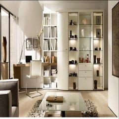 White Home Office Design By Hulsta Looks Elegant - Karbonix