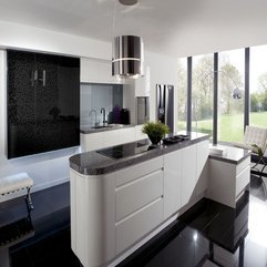 White Kitchen Cabinets Charming Black - Karbonix