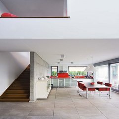 Best Inspirations : White Kitchen Dinning Room Open Red - Karbonix
