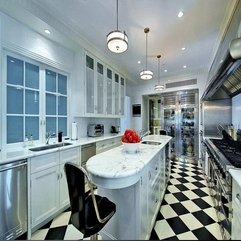 White Kitchen Flooring Best Black - Karbonix