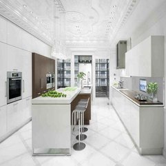 Best Inspirations : White Kitchen Gallery With Clean Design Get Inspiration - Karbonix