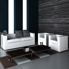 White Living Rooms Fascinating Black - Karbonix