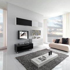 White Living Rooms Precious Black - Karbonix