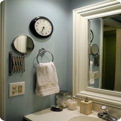 White Marble Bathroom Calming Gray - Karbonix