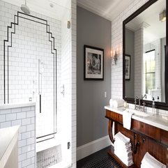 White Marble Bathroom Marvelous Gray - Karbonix