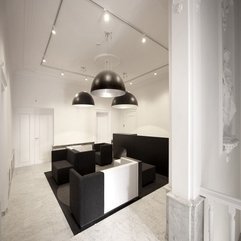 Best Inspirations : White Office Interior Design Futuristic Style - Karbonix