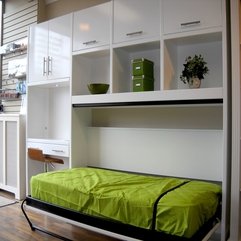 Best Inspirations : White Side Modular Shelving Unit With Green Foldable Bed Glossy - Karbonix