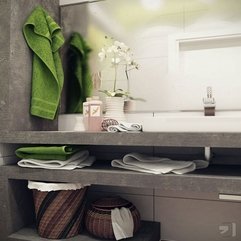 Best Inspirations : White Small Bathroom Design Ideas Minimalist Bright - Karbonix