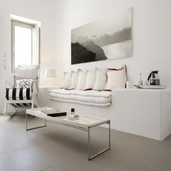 Best Inspirations : White Sofa At Grace Santorini Hotel Interior Modern - Karbonix