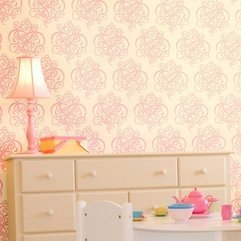 White Wall Stencils Pink - Karbonix