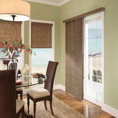 Why Sliding Glass Door Shades Panel Is More Stylish Cozy Dining - Karbonix