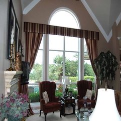 Window Curtains With Ornamental Plants Ideas - Karbonix