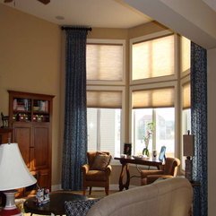 Window Curtains With Wood Cabinets Ideas - Karbonix