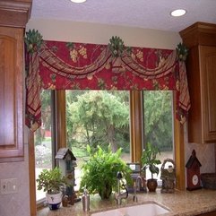 Window Treatments Kitchen Valance - Karbonix