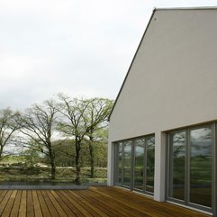 Window With Wooden Floor Green Plants View Transparent Glazed - Karbonix