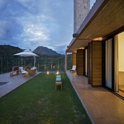 With Terrace Design Surprising House - Karbonix