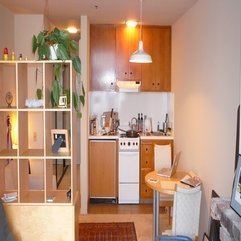 Best Inspirations : Wonderful Kitchen And Minimalist Dining Room Small Apartment - Karbonix