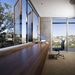 Wood Able Office Room Design Clovelly House In Modern Style - Karbonix