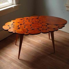 Best Inspirations : Wood Tables Unique Modern - Karbonix
