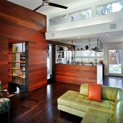 Wood Wall Living Room - Karbonix