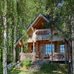 Wooden Cabin Home Ideas Looks Cool - Karbonix