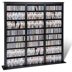 Wooden Cd And Dvd Media Storages Minimalist Dark - Karbonix