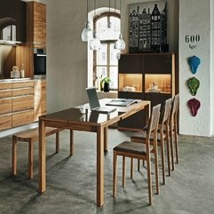 Wooden Dining Room Furniture Set Create Glamor Style - Karbonix