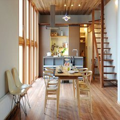 Best Inspirations : Wooden Dining Table Set Modern Kitchen - Karbonix