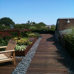 Wooden Floor Rooftop Landscape - Karbonix