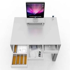 Work Desk With Drawers Novanta Modern - Karbonix