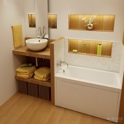 Yellow Oak Bath Tub White And - Karbonix